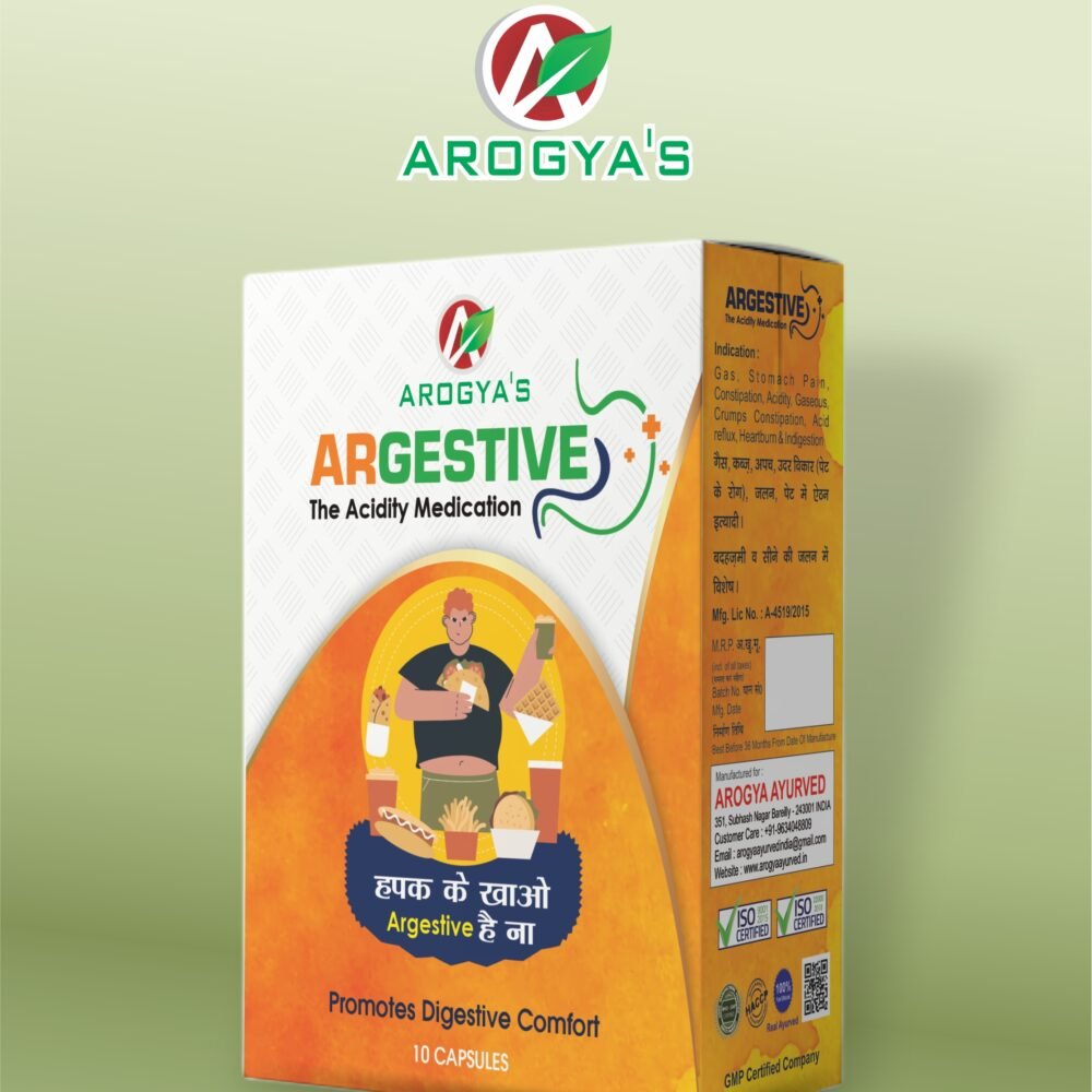 Argestive Capsule | Acidity | Blotting | Gut Health